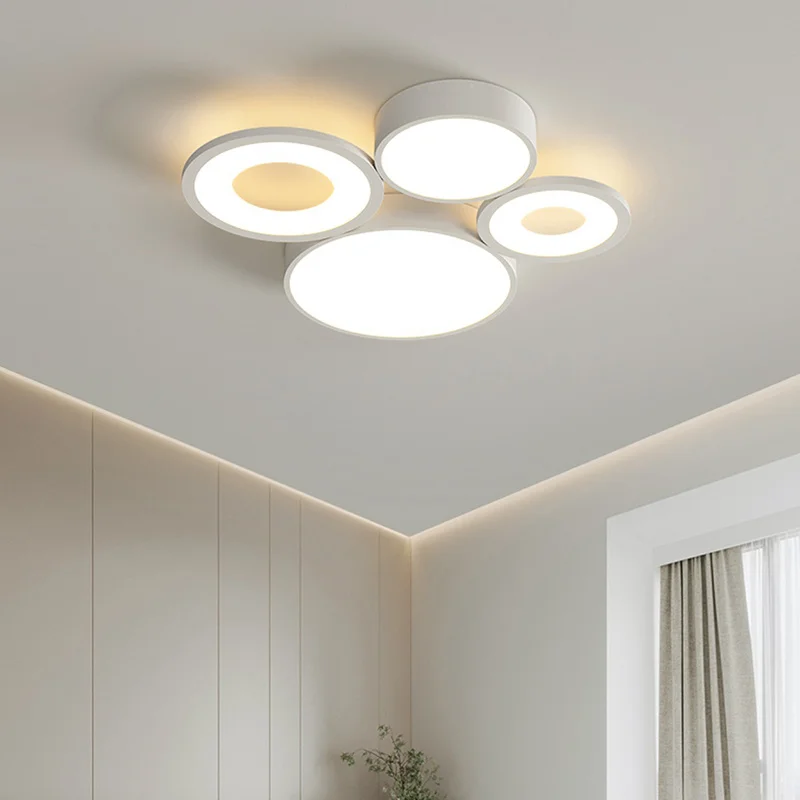 Led Ceiling Lights Modern Indoor Ceiling Lamp For Living Room Bedroom White Led Round Square Acrylic decoration Creative Fixture image 3