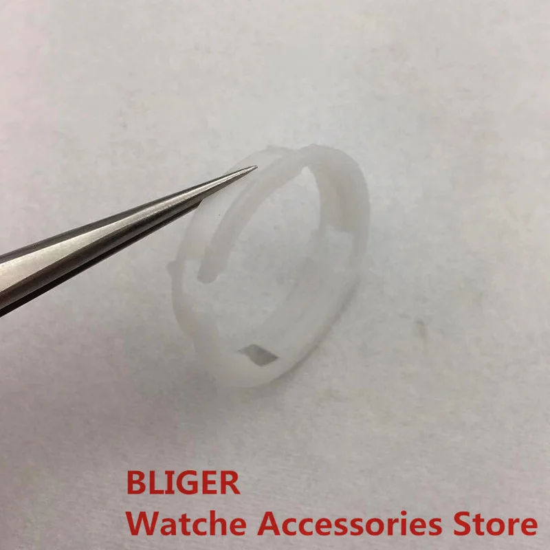 BLIGER Plastic Inner Cover Movement Spacer Ring For Miyota 2813 43MM Watch Accessories