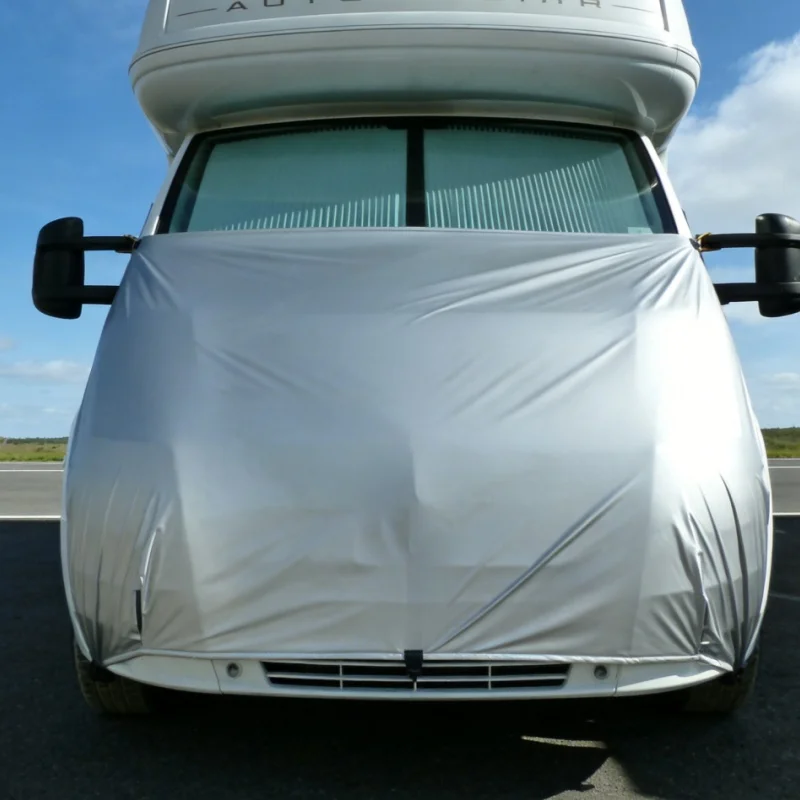 Universal Caravan RV Bonnet Cover Bra Leaf Protector For Fiat Ducato Peugeot Boxer Citroen Relay Mercedes Sprinter Ford Transit