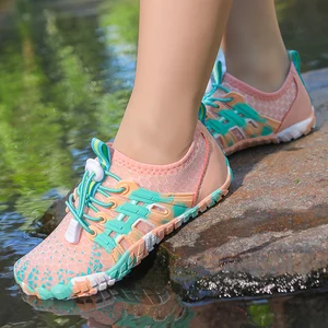 Colorful Five-Finger Shoes for Kids, Summer Shoes for Kids, Barefoot Swimming Slippers, Seaside and River, New Aqua Sneakers 10 Top Sales Toe Sneakers - №4