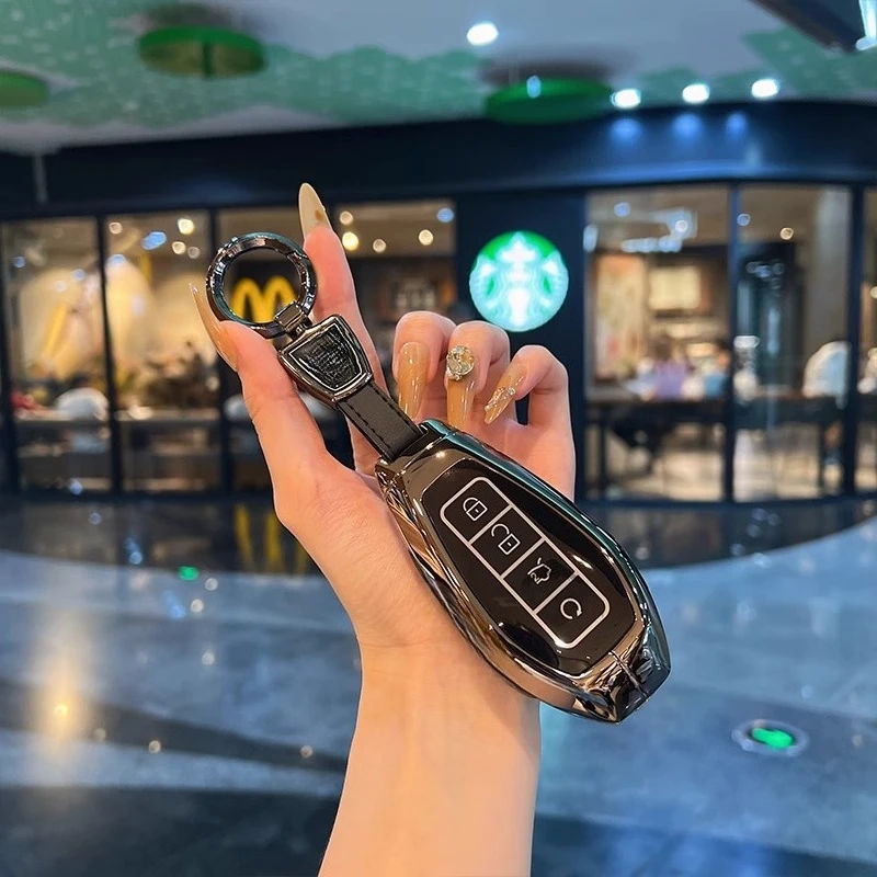 

ForTengshi Z9GT Key Protection Cover High end 2024 New Z9GT Max Edition Special Car Key Case Buckle for Men and Women