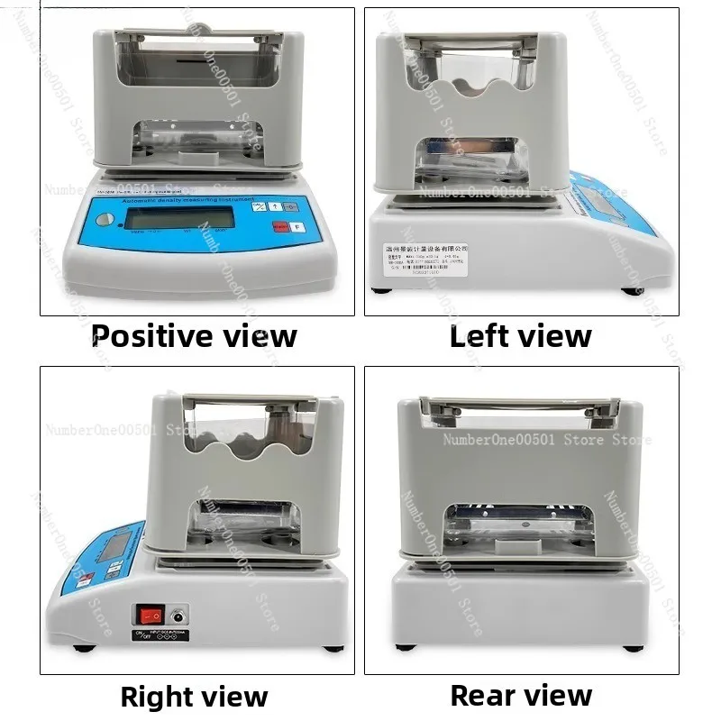 Medidor electrónico de densidad sólida de polvo, instrumento de medición de gravedad específica, caucho de partículas de plástico, equilibrio de esponja de cerámica