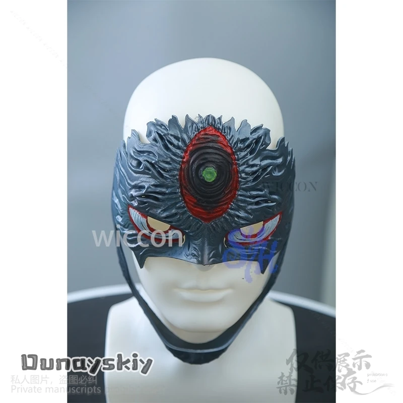 JJ Enjōji Jin تأثيري Dandadan SE2 أنيمي زي عين الشر ثلاثية الأبعاد حمض البوليلاكتيك قاعدة قناع الرعب هالوين هدايا حفلة عيد الميلاد