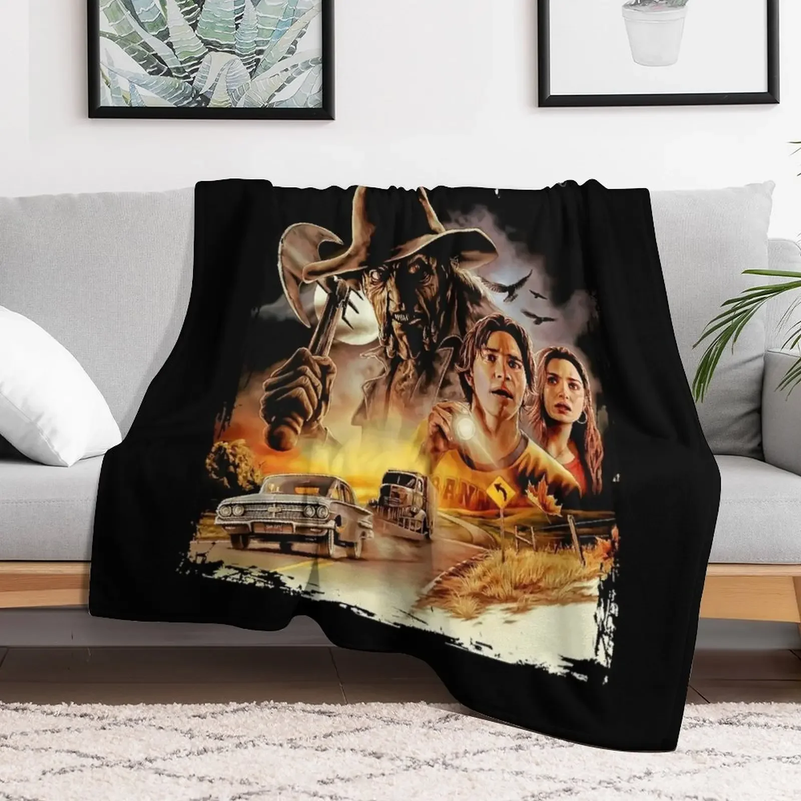 Jeepers Creepers Essential Throw Blanket Tourist Decorative Sofa Blankets For Sofas warm winter Blankets