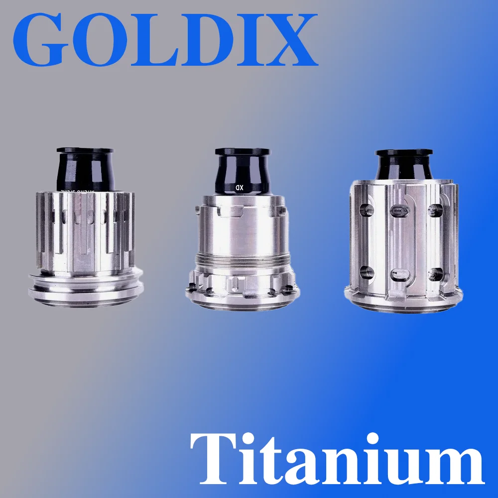 

GOLDIX Titanium Freehub MTB Hubs 28 Holes Bearing Hub 240 350 180 Caps HG XD