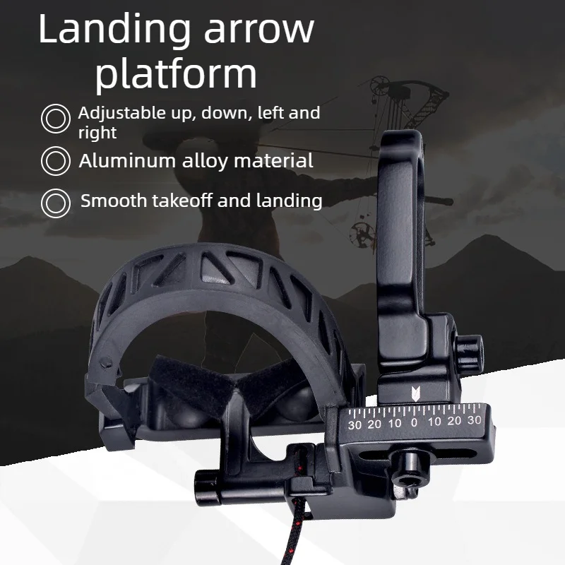 Combined Bow and Arrow High-speed Arrow Platform for Right-hand Use with Buckle Adjustable Four Directions  Arrow Platform