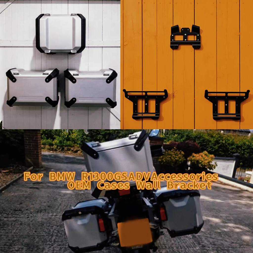 

Кронштейны для крепления боковых кофров Vario и заднего багажника для BMW R1300GSA, новые, для мотоцикла R 1300 GS Adventure, OEM-держатели для кофров