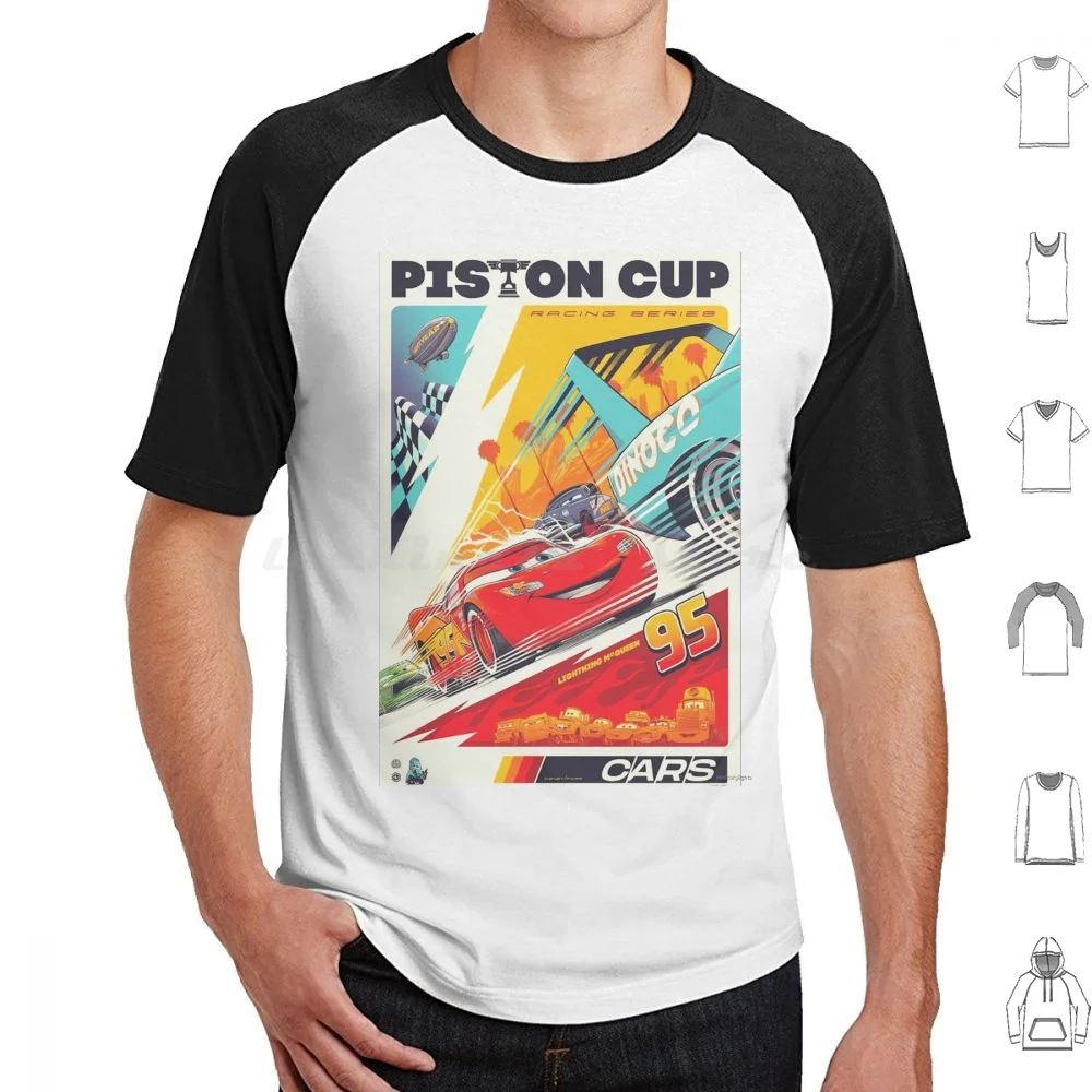 Cars T Shirt Men Women Kids 6xl Cars Movie Movies Animation Piston Cup Pixar Racing Motor