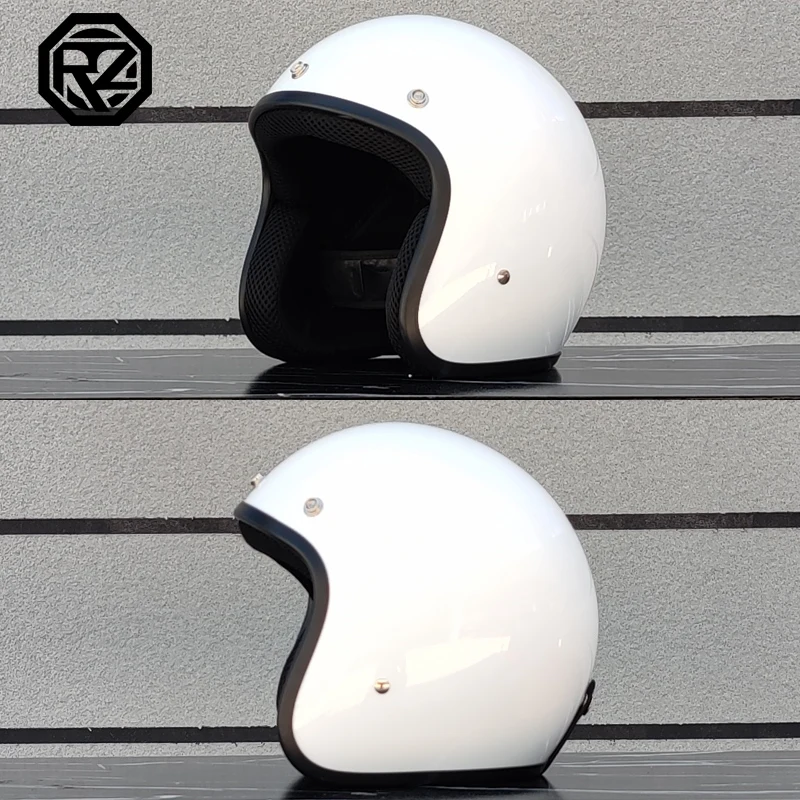 bell bullitt retro helmet medium Vintage White masquerade Ear Pads:Without Ear Pads new closable venting for US Marvel Mechahead 1:1