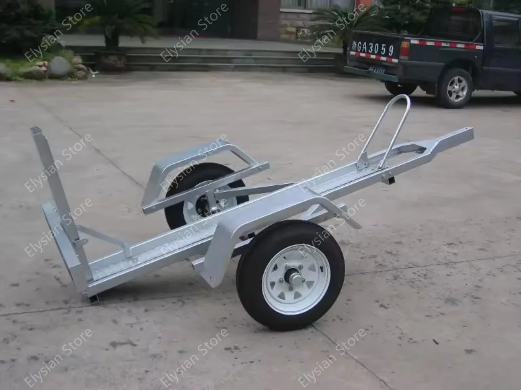 Powder Coated Single Motorcycle Trailer G5