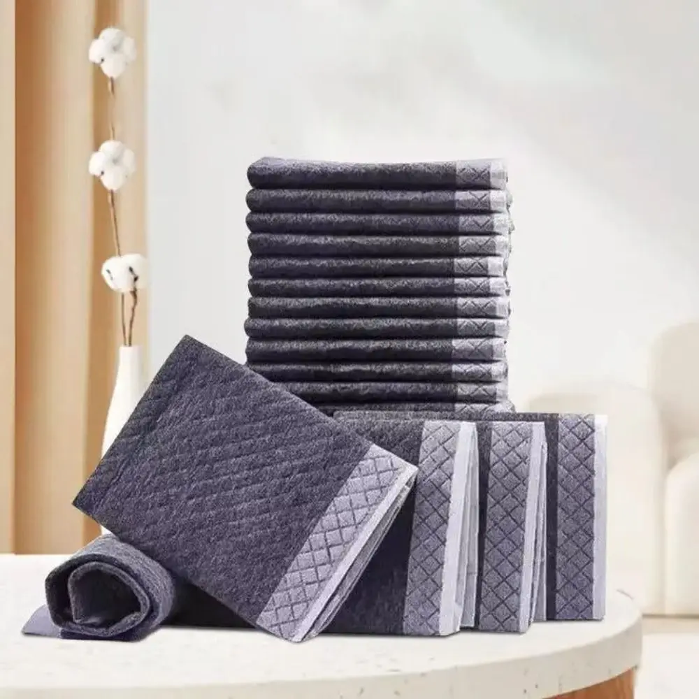

100pcs/40pcs/50pcs Super Absorbent Pet Cushion Thickened Bamboo Charcoal Dog Training Pee Pad Disposable Absorbent
