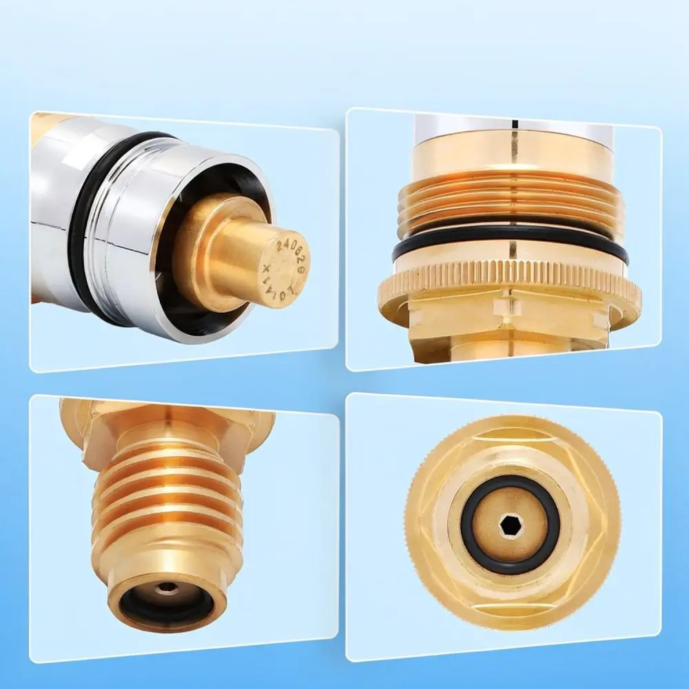 Repair Part Thermostatic Valve For For Grohe Shower System Brass Mixer Tap Thermal Replacement Element Accessory