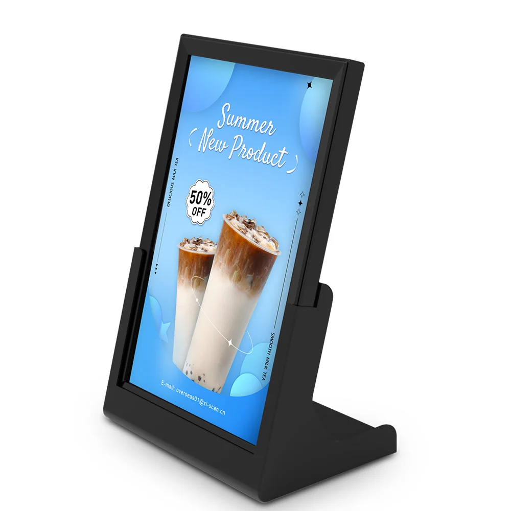 LCD-Preisanzeigetafel, vertikaler Aktionspreis, Display, Supermarkt, Einzelhandel, Obst, frische Rabatt-Aktionskarte