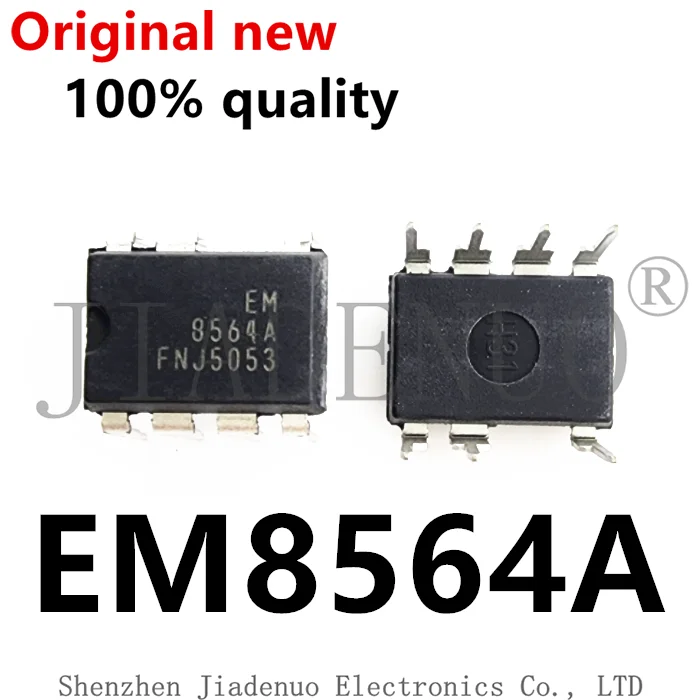(2-5pcs)100% baru EM8564A DIP-7 Chipset