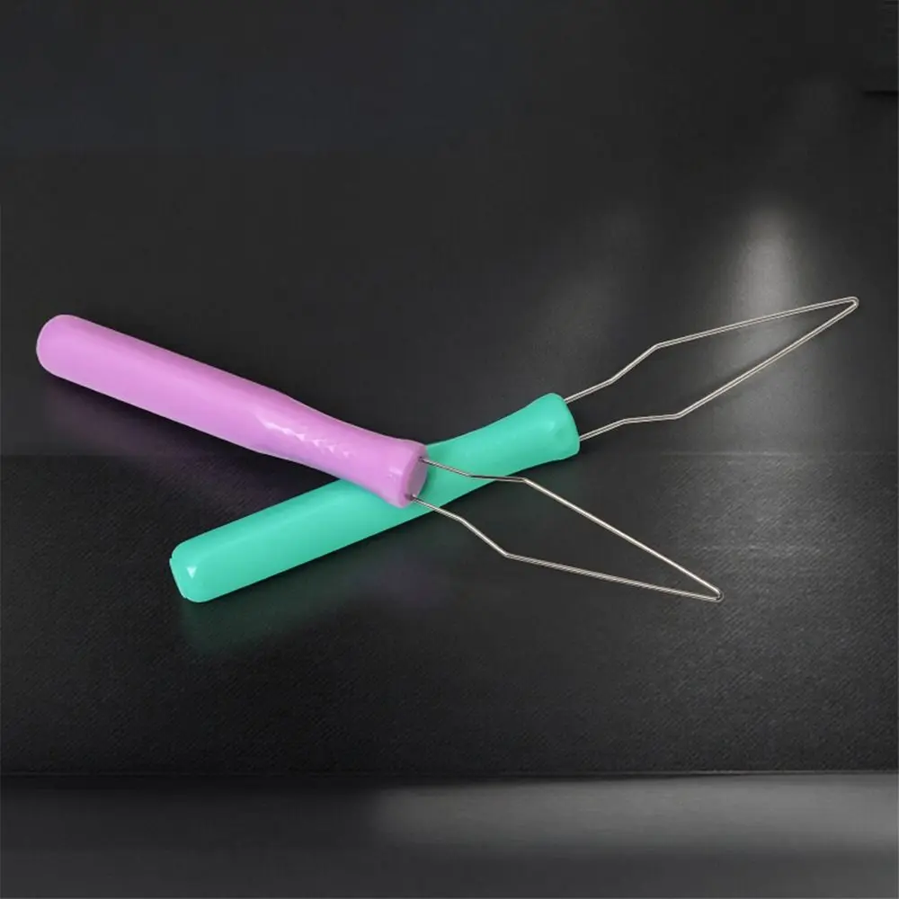Plastic Handle Automatic Needle Threader Stitch Unpicker DIY Needlework Fast Button Threading Tool Sewing Accessories