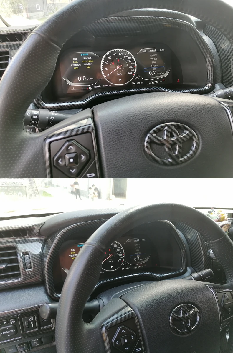 KANOR 12.3'' LCD Digital Cluster Speedometer for    4runner Digital Virtual Cockpit 2014 2015 2016 2017 2018 2019 2020