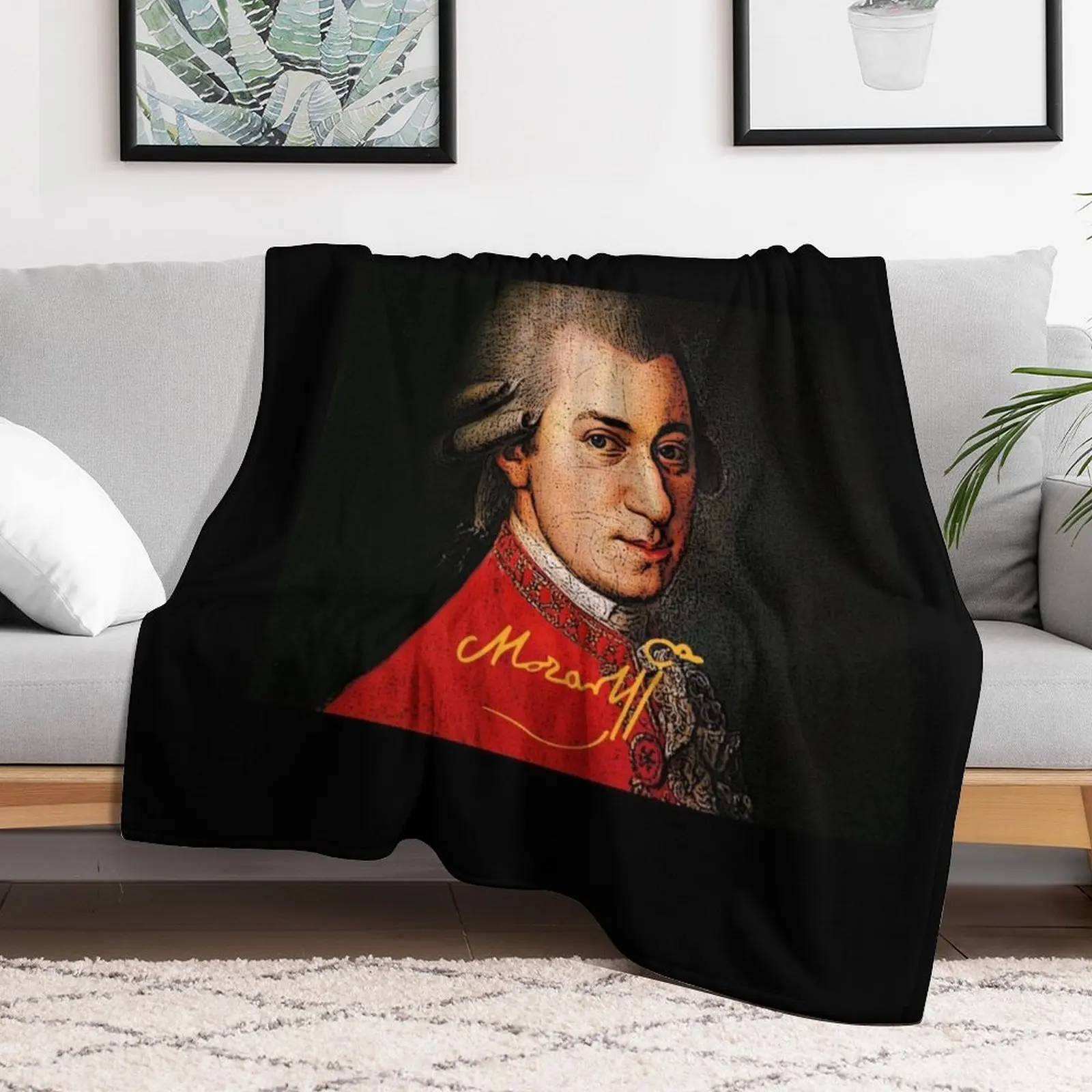 Mozart Throw Blanket