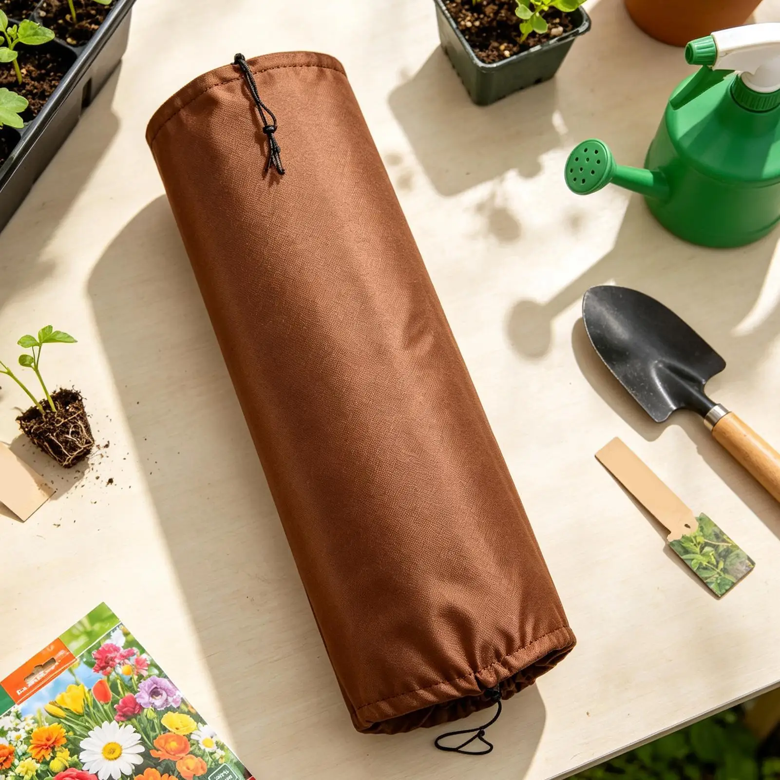 Tree Trunk Protector Guard Tree Bark Freeze Barrier Wrap Anti Freeze Plant Cover For Winter Garden Outdoor Backyard Landscape