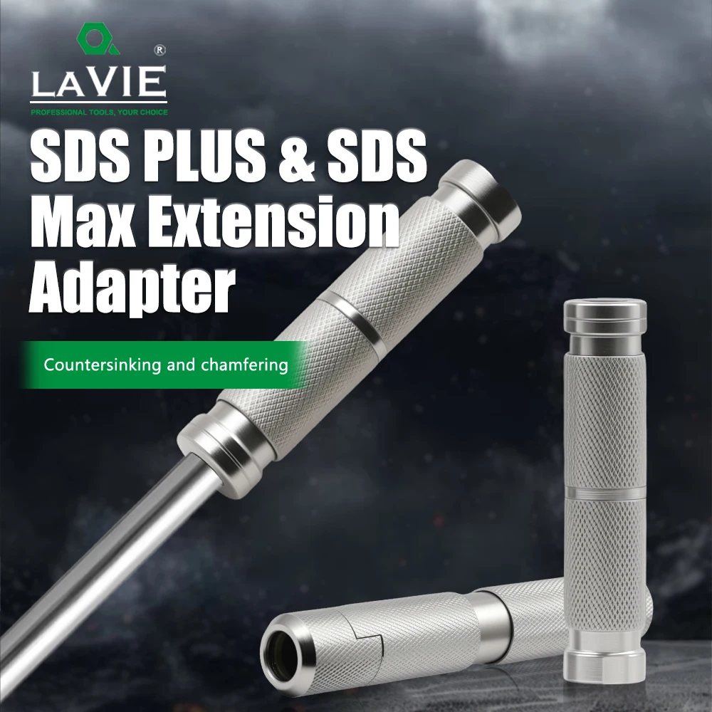 lavie-1pc-sds-plus-延長アダプター、ハンマードリル用最大長丸シャンク、ツールコンバーター-pj004
