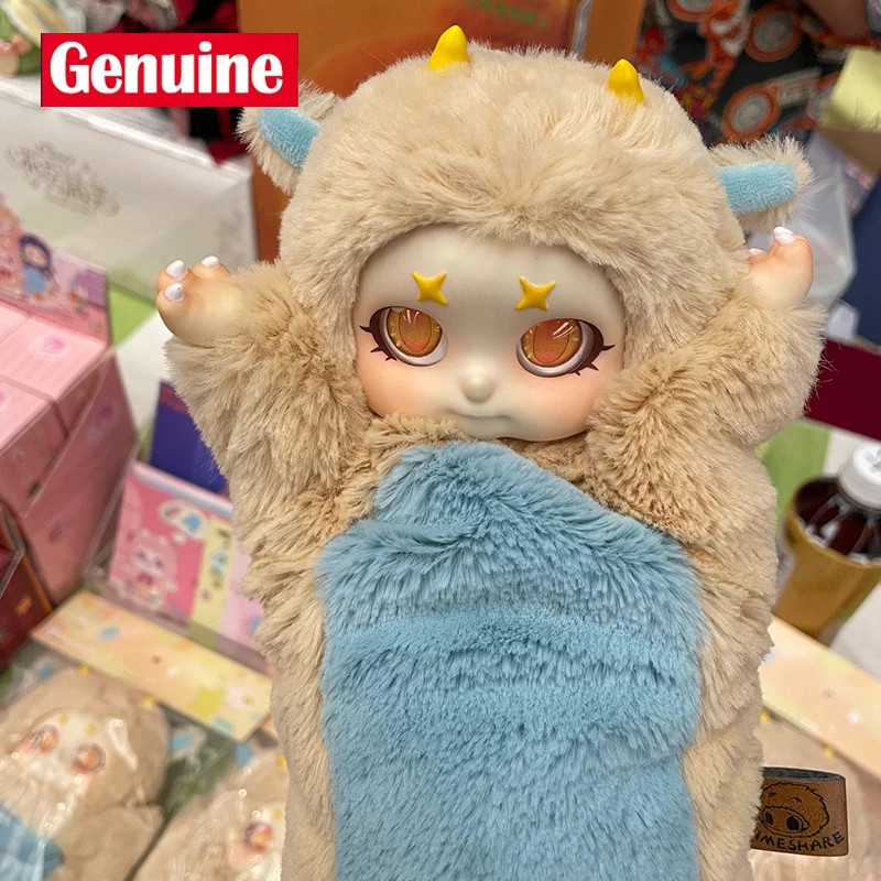 Genuino Cino Scintillante Peluche Burattini a mano Giocattolo divertente Interazione Burattini da dito Casa da gioco creativa Giocattolo di ruolo Regali divertenti