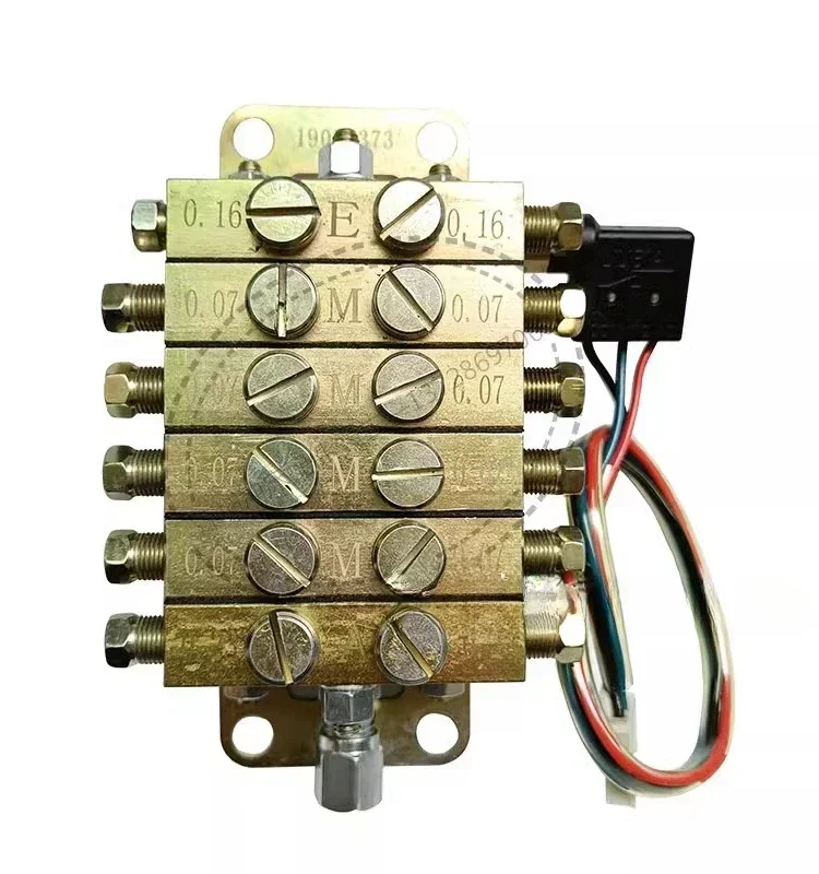 Zhejiang Yongjia Liubian JPQ1 Тип пластины Распределитель масла Yangliwode Дистрибьютор смазки масла XYS-20