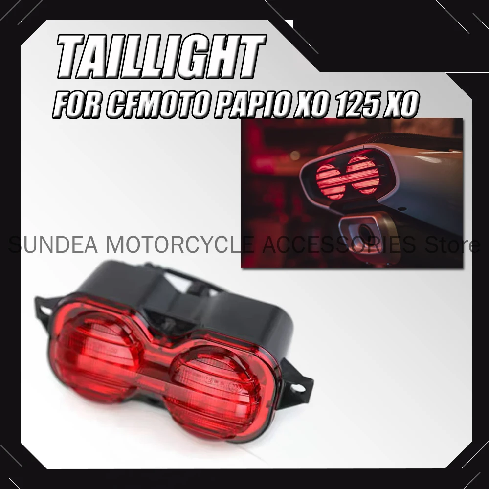 New For CFMOTO Papio XO 125 XO125 Motorcycle Original Taillight Rear Taillight Brake Light Brake Light Assembly