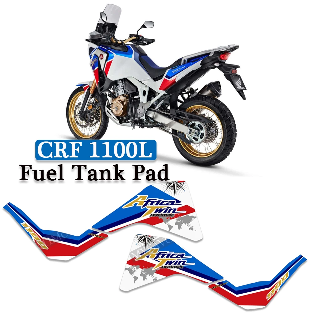 

CRF 1100L Fuel Tank Pad Stickers For Honda CRF1100L Africa Twin Adventure Sport 2020-2023 Motorcycle Fuel Tank Sticker