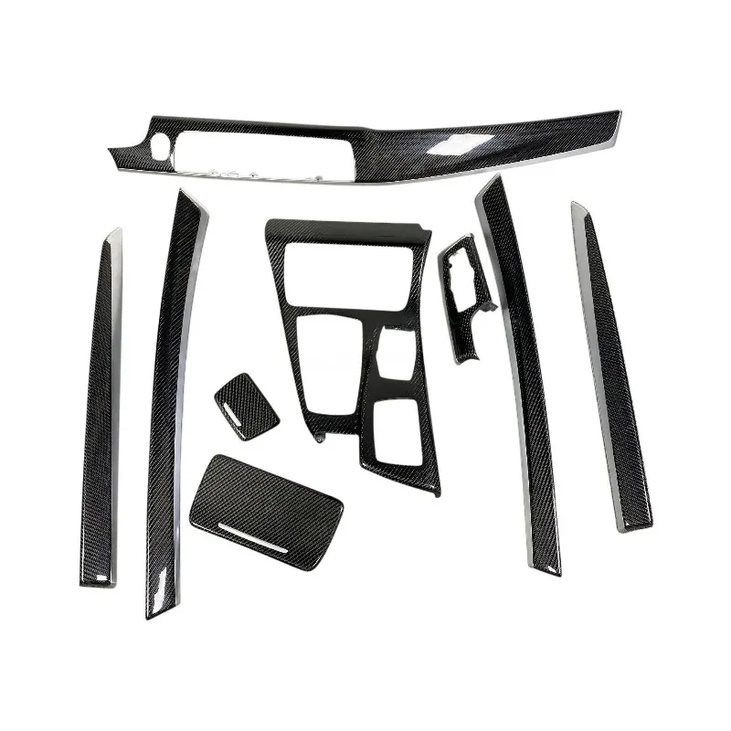 

Carbon Fiber Interior Parts Car Interior Trim Dashboard Trim for BMWS F10/ F18/G30/G38/ 5 Series