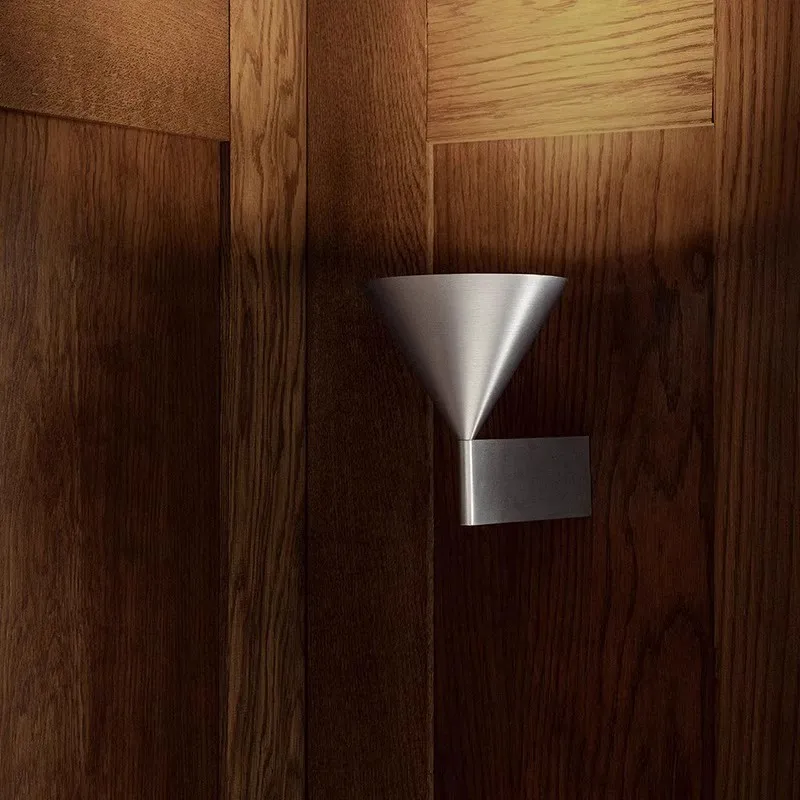 Interior Wall Lights Home Decorations Cone Small 7W LED Wall Lamp Geometry Wall Mirrors Lighting Lamps Living Room Light Fixture