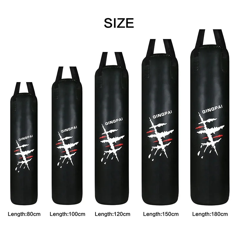 

Heavy Duty PU Filled Punching Bag Customizable Logo Boxing Sandbag OEM Service