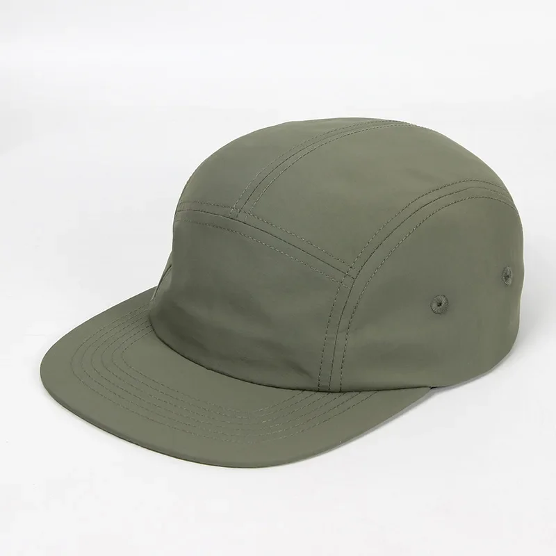5 Panel Big Size 62cm Skateboard Cap Men's Women's Short Brim Hats High Qualit Quick-drying Anti-splashing Nylon Baseball Caps 3