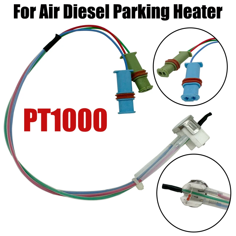 

Универсальный 3-строчный автомобильный воздушный дизельный парковочный обогреватель PT1000, датчик температуры для обогревателей Eberspacher Webasto 2 кВт 5 кВт 8 кВт грузовик RV автобус