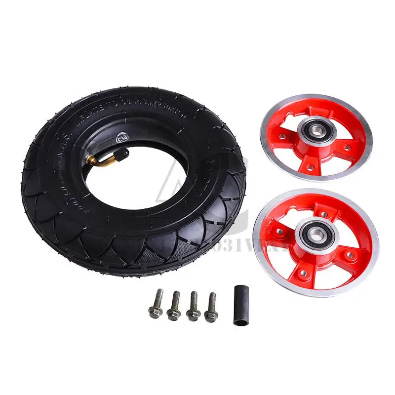 

Сплошная шина для электрического скутера Keenso, 8-дюймовые резиновые шины, противоскользящие обод и комплект шин 200x50 с легкосплавными дисками