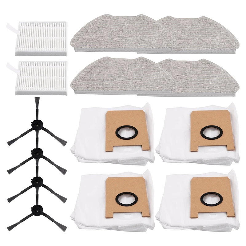 Accessoires de remplacement pour robot AIRROBO T20, brosses latérales HEPA Pound, sacs à poussière, pièces de rechange