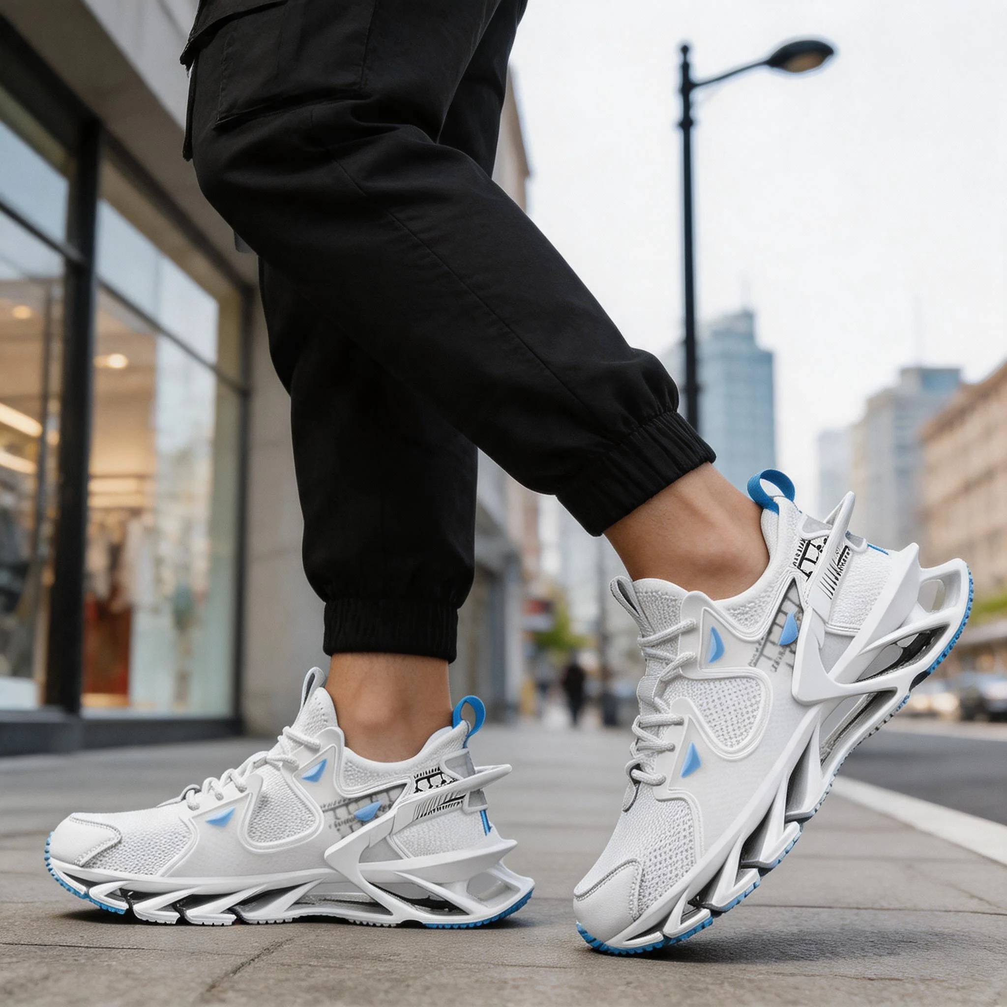 Blade Men's Shoes: New Spring/Fall CollectionYouth Student Sneakers, Basketball Shoes, Casual & Fashionable, Shock-Absorbing