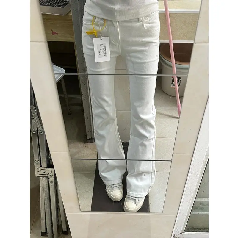 Cintura baixa queimado jeans roupas femininas ginásio fitness treino esporte ativo senhoras feminino calças jeans moda confortável