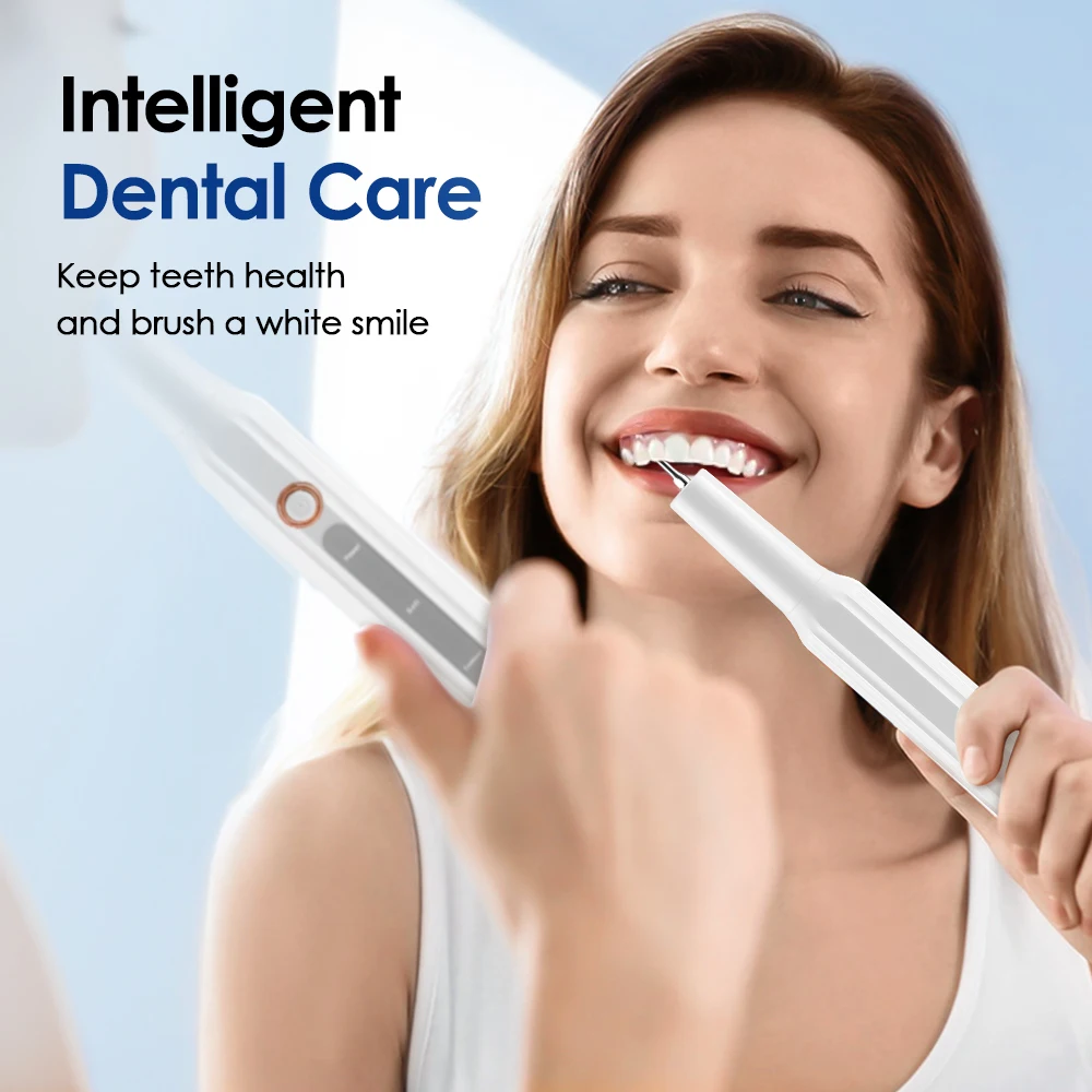Ultrasonic Dental Calculus Remover Electric Teeth Cleaner Vibration Teeth Plaque Scaler Tartar Removal Oral Care Deep Clean Tool