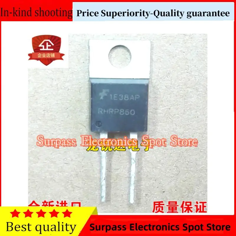 10PCS-100PCS   RHRP860 TO-220  8A 600V   Price Superiority-Quality guarantee