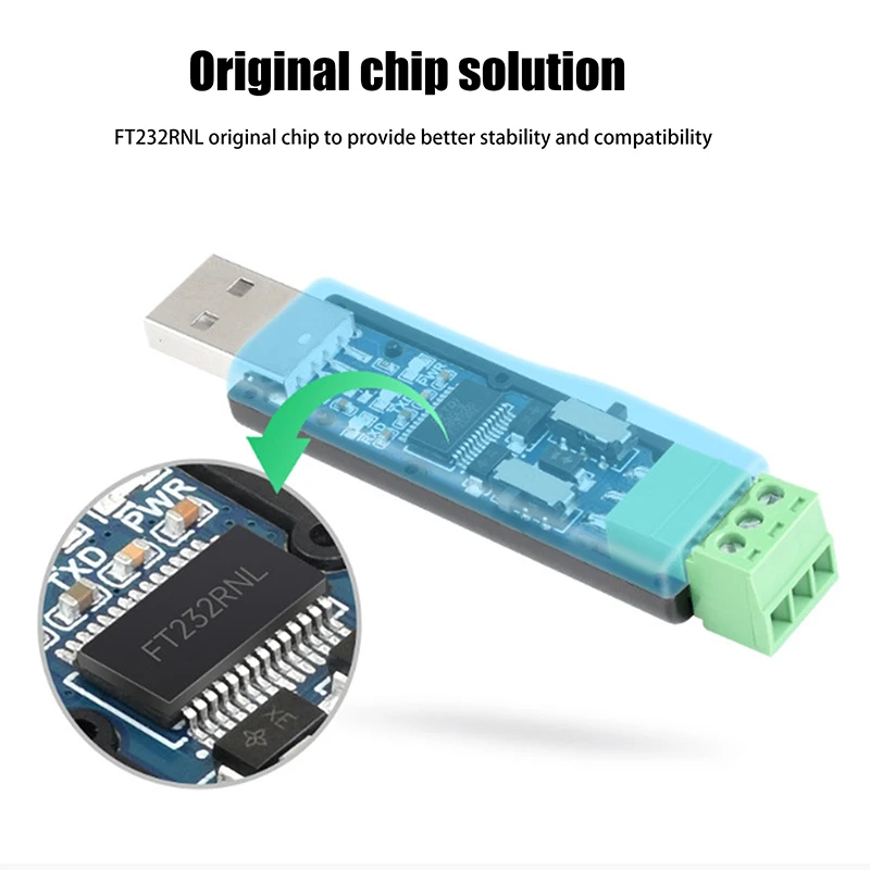 

Универсальный преобразователь USB в RS232/485 для последовательной связи с чипом FT232RNL