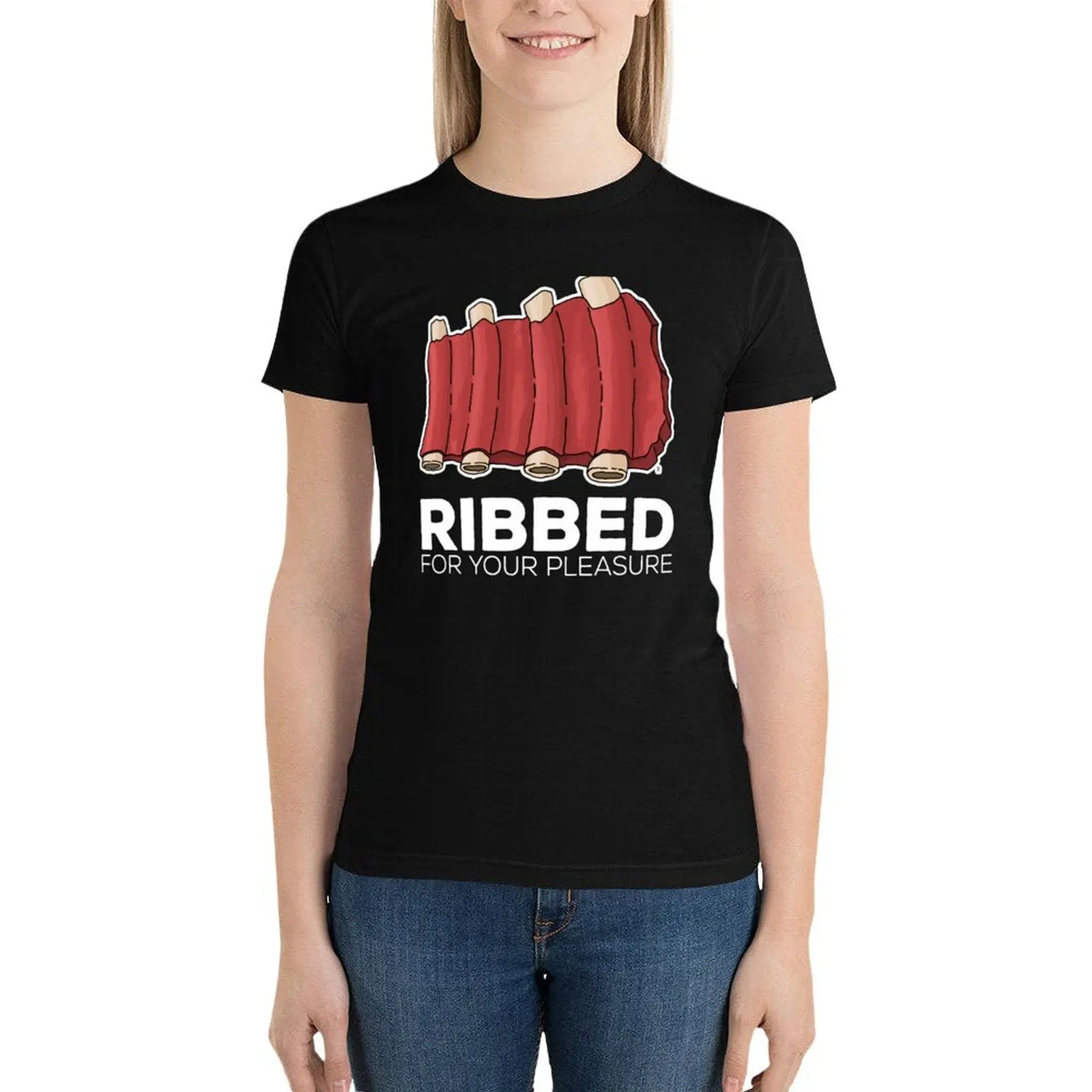 

Ribbed For Your Pleasure T-Shirt cute clothes shirts graphic tees summer clothes for Women