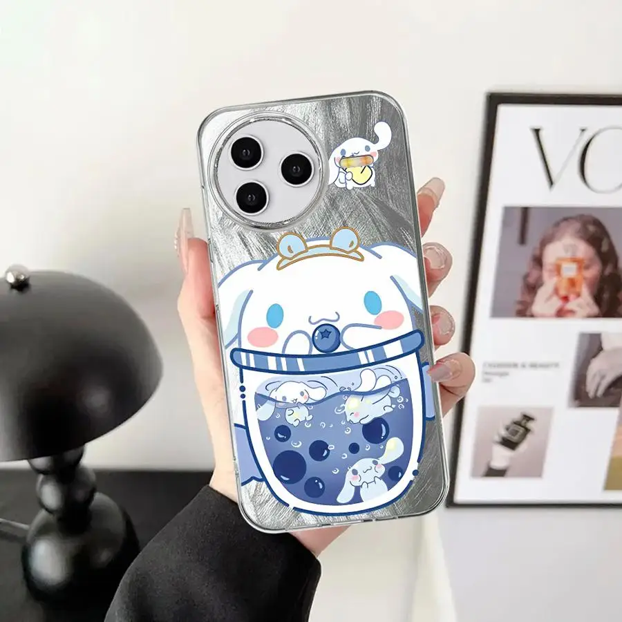 Case for Xiaomi Redmi K80 Pro Note 9 10 Pro 13C 14C A3x Soft Shell Cartoon Sanrio Cinnamoroll