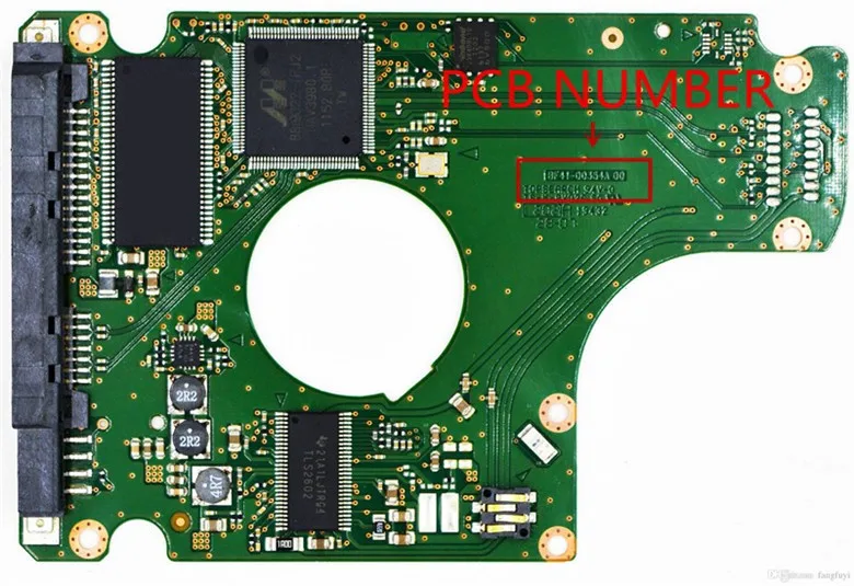 Imagem -03 - Notebook Disco Rígido Placa de Circuito Hn-m500mbb St500lm012 Hn-m320mbb St640lm001 Bf4100354a M8_rev.03 SA