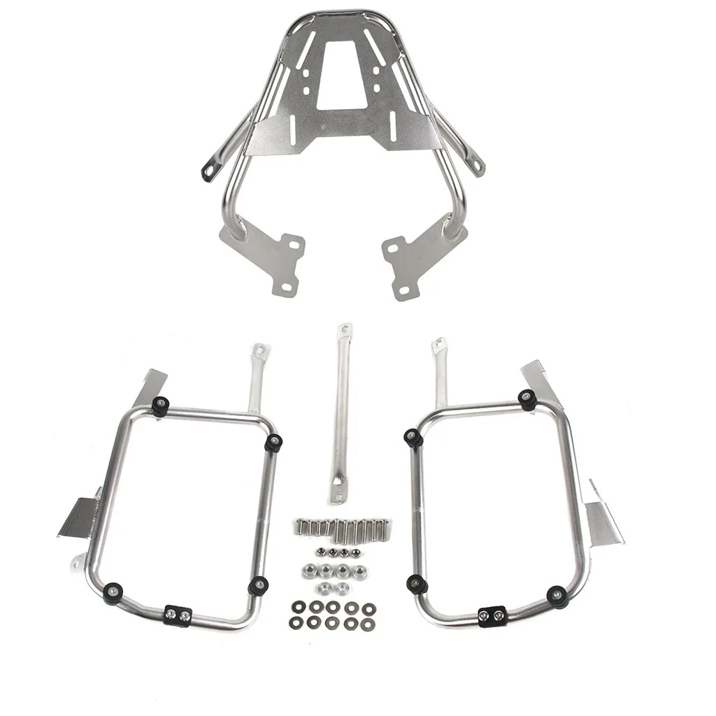 

304 Stainless Steel Side Frame Suitable For 2019 Honda CB500X Motorcycle For Installing Side Cases And Tail Case Rack