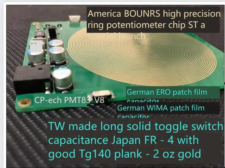 Crystal Version 7.83HZ (Schumann Wave) Double-sided Gold-plated Extremely Low Frequency Pulse Generator