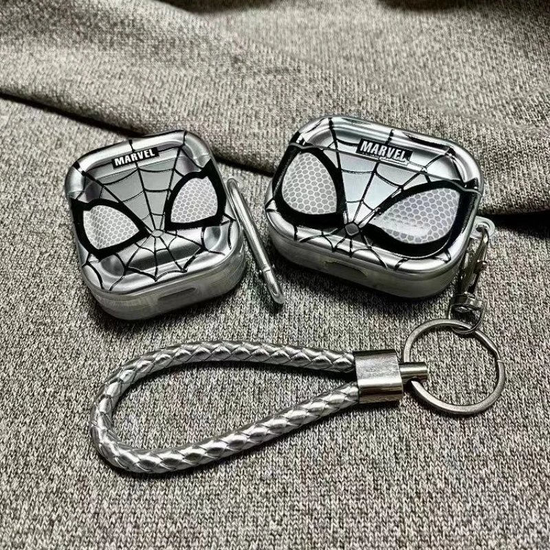 Beast Kingdom Batman Spiderman The Flash filmowe gadżety dwuwymiarowe, kreskówkowe, urocze etui ochronne na słuchawki z zawieszką zapobiegającą zgubieniu