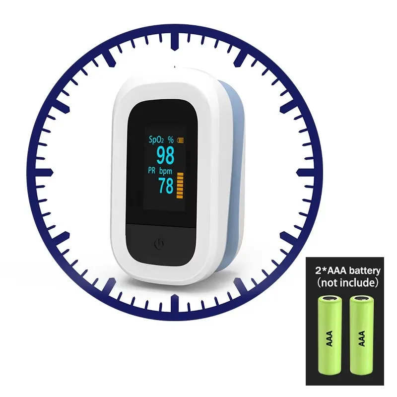 Digital Home Finger Pulse Rate Fingertip Medical Pulsioximetro SPO2 Blood Oxygen PR Oximeter Monitor Saturation Meter D3