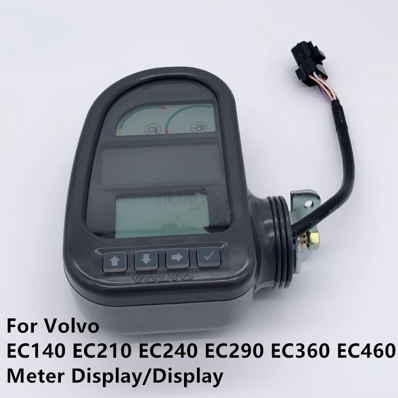 For Volvo EC140 EC210 EC240 EC290 EC360 EC460 Meter Display Display High Quality Accessories Free Shipping