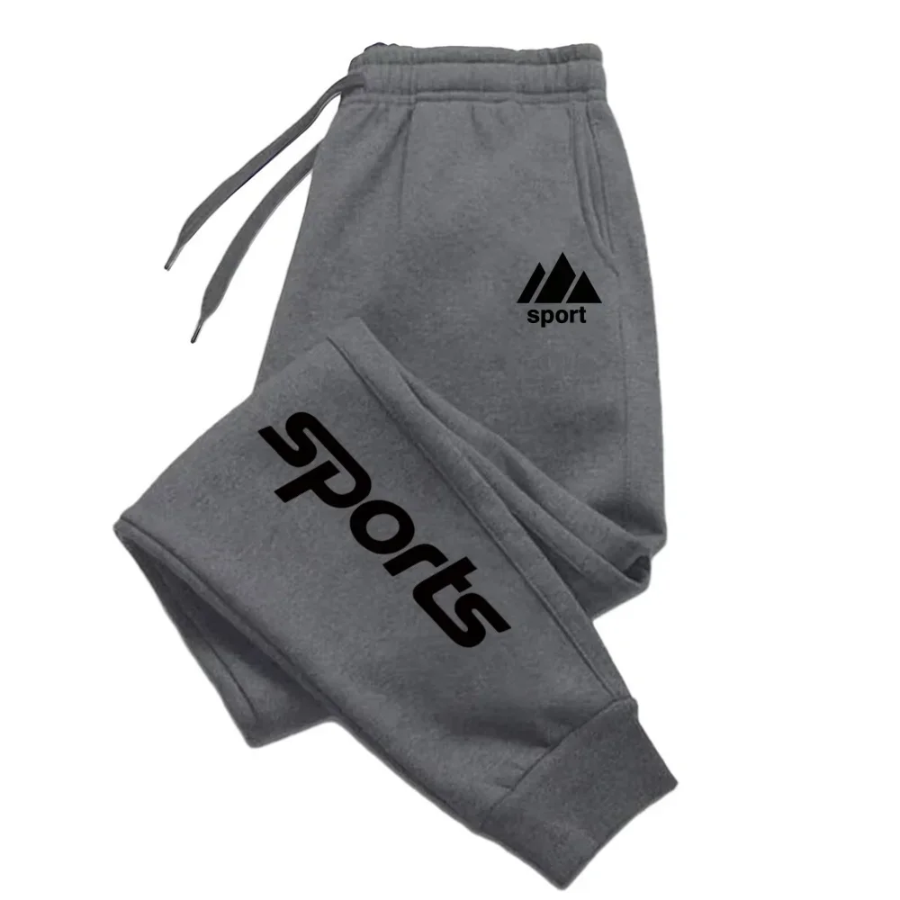 New Style Printed Sport Pants Suitable for Both Men and Women Luxurious Long-distance Running Pants Casual Fitness Pants