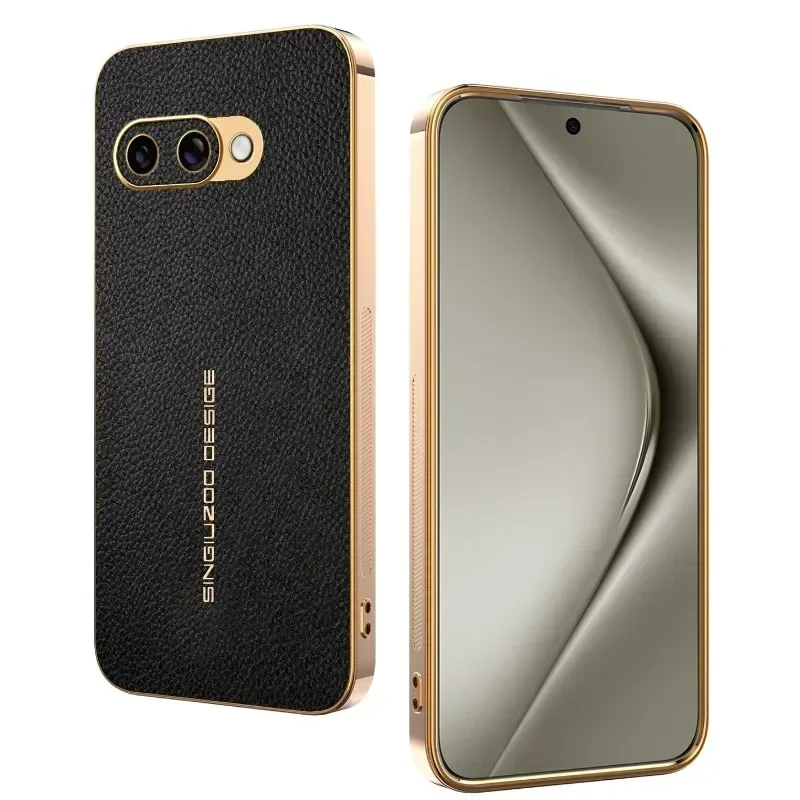 Premium New Arrival Litchi-Texture For MagSafe Phone Case For Google Pixel 11 Pro XL 10 9 8 7 Wireless Charging Anti-Drop Cover