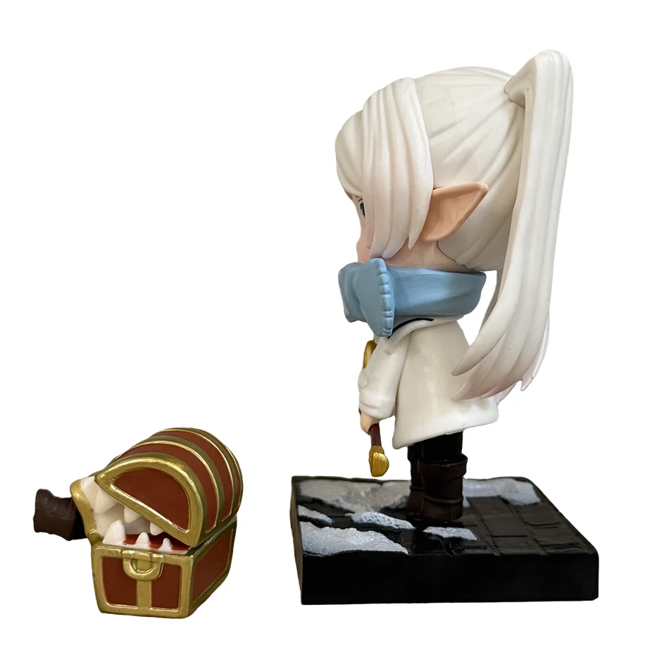 2026 Anime Frieren: Beyond Journey's End Animation Peripheral Hand-made Model Figure Funeral Lillian Kawaii Desk Decor Toy Gifts